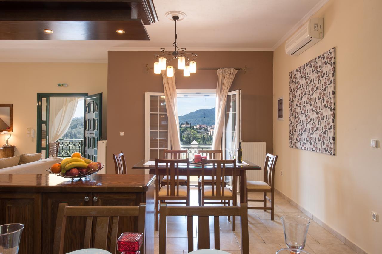 Corfu Villa Kokkini With Swimming Pool Kokkínion Exterior foto