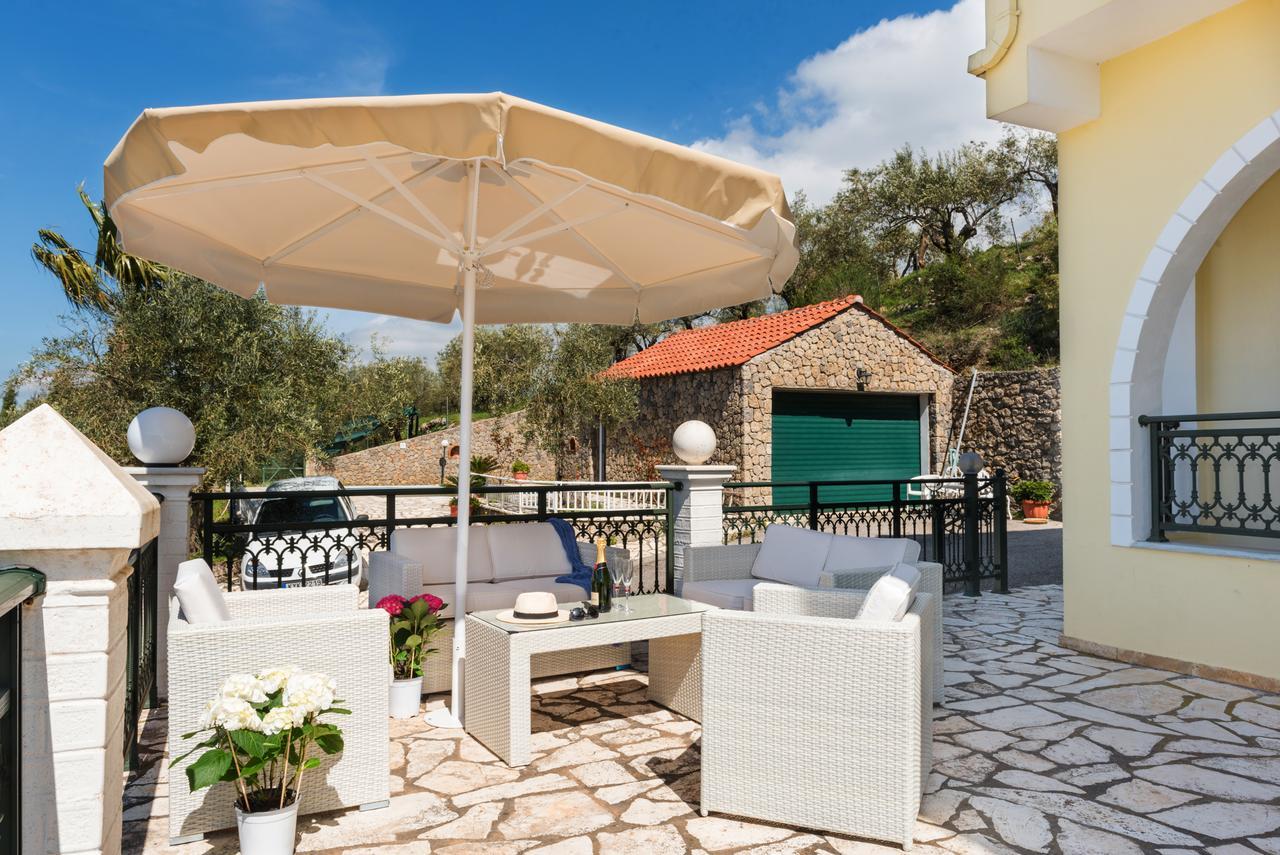 Corfu Villa Kokkini With Swimming Pool Kokkínion Exterior foto